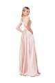 Purchase A-Line Off the Shoulder Sweetheart Satin Prom Dress UK