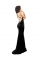 Purchase Sleek Fishtail Shaped Open Back Sequin Prom Dress UK