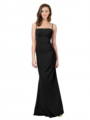 Purchase Fit and Flare Slim Crepe Prom Dress with Cutout Back UK