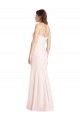 Purchase Strapless Crepe Trumpet Prom Dress with Front Slit UK