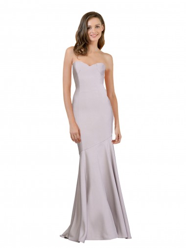 Purchase Crepe Mermaid Prom Dress with Low Back UK