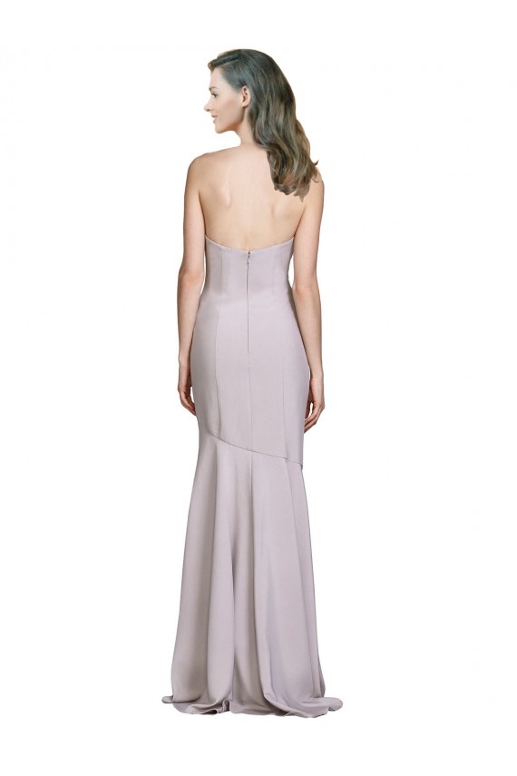 Purchase Crepe Mermaid Prom Dress with Low Back UK