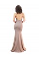 Purchase Fishtail Shape V-Neck Crepe Prom Dress with Slit UK