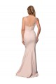 Purchase Full Length Sweetheart Crepe Prom Dress with Tulle Overlay UK