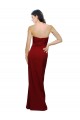 Purchase Straight Pencil Skirt Long Sweetheart Crepe Prom Dress with High Side Split UK