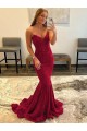 Purchase Sweetheart Sleeveless Long Sweep Train Velvet Sequin Prom Dress UK